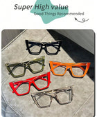 Cat Eye Shape Metal Frame