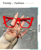 Cat Eye Shape Metal Frame