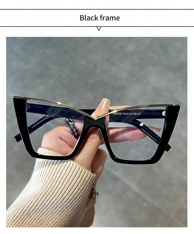 Cat Eye Shape Metal Frame