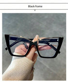 Cat Eye Shape Metal Frame