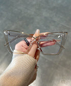 Cat Eye Shape Metal Frame