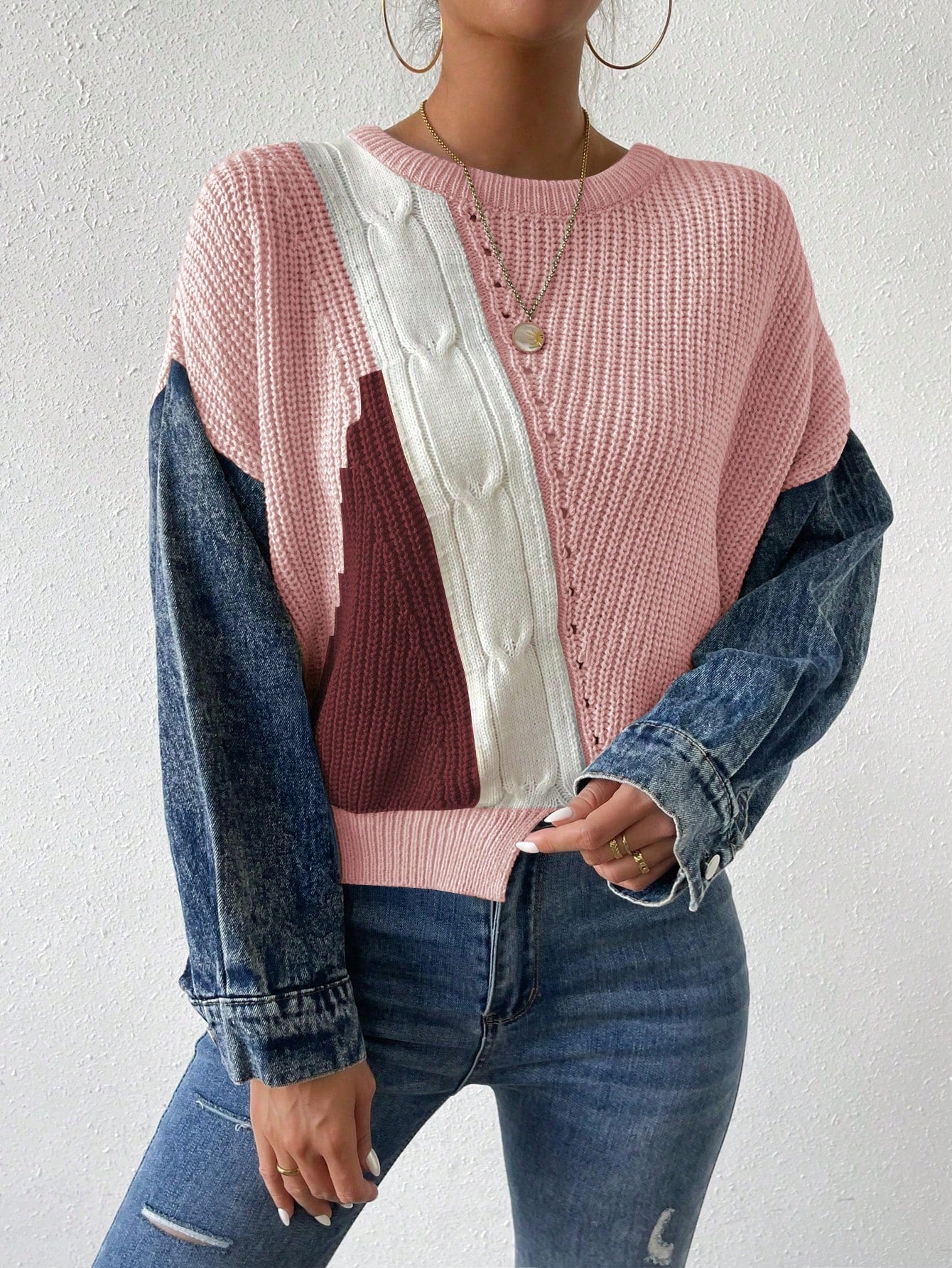 Chic Casual Knitted Sweater - Body By J'ne