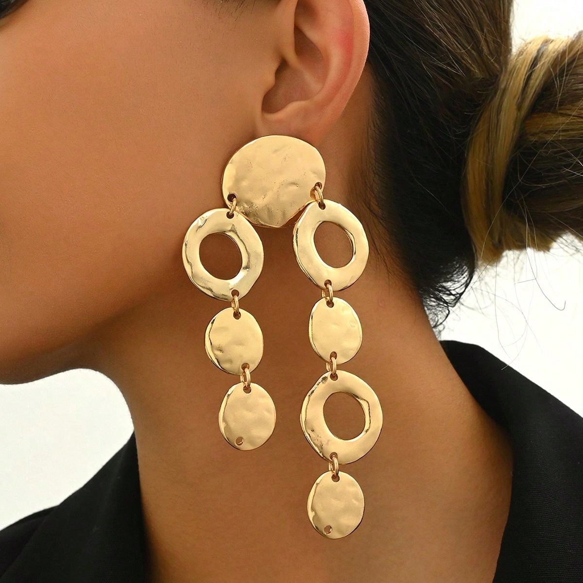 Geometric Statement Earrings