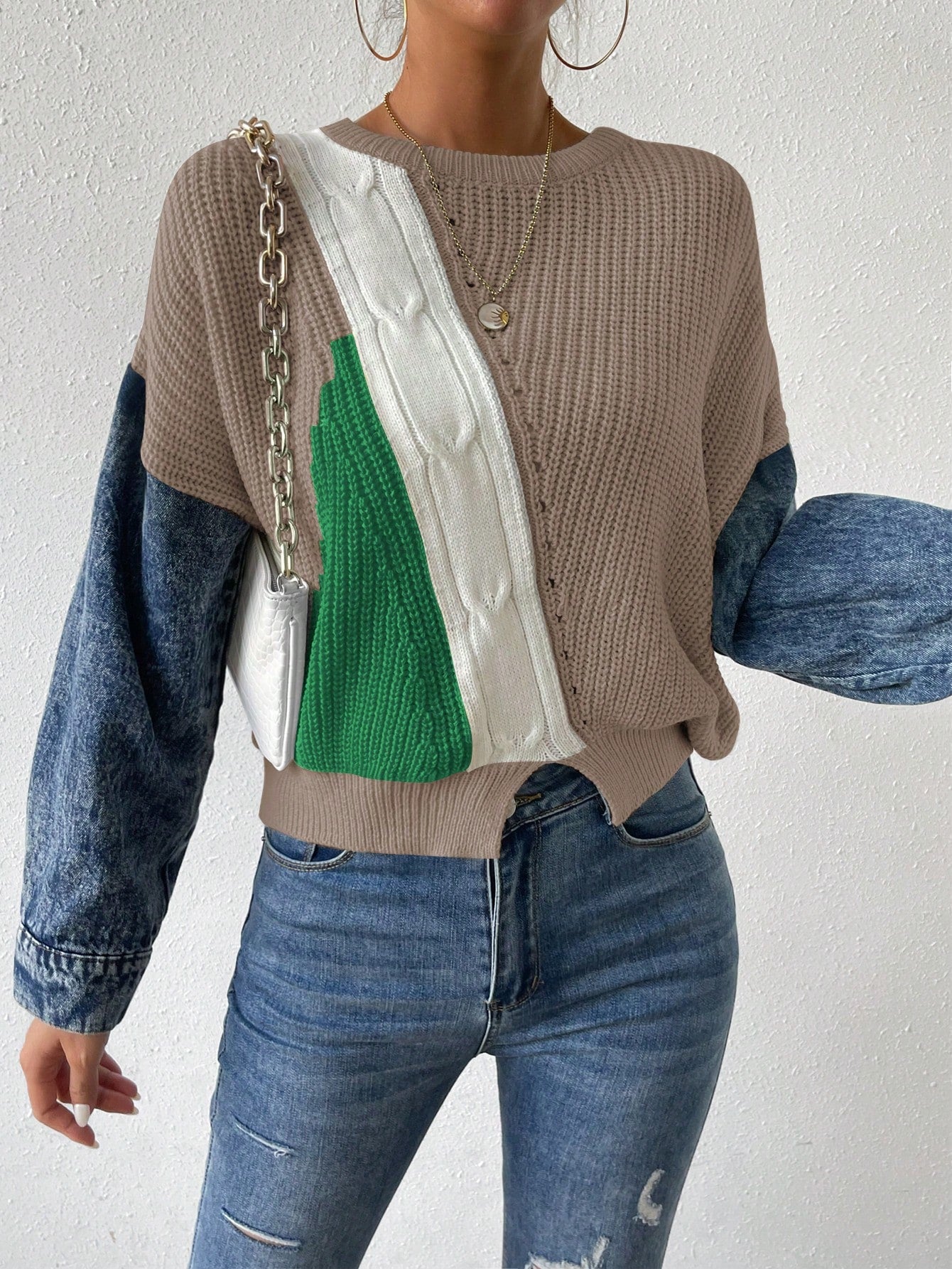 Chic Casual Knitted Sweater - Body By J'ne