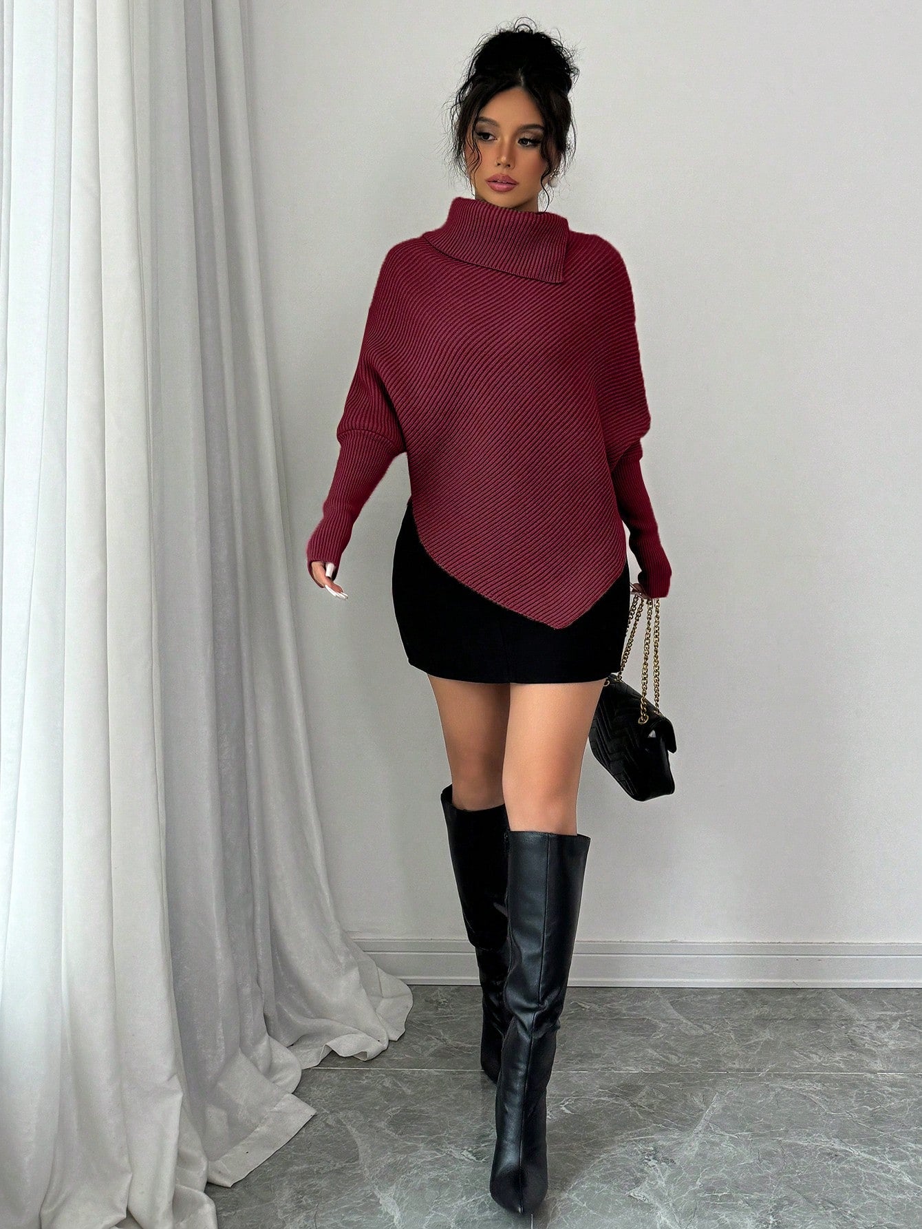 Simple Knitted Everyday Sweater - Body By J'ne