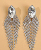 Bridal Rhinestone Drop Earrings