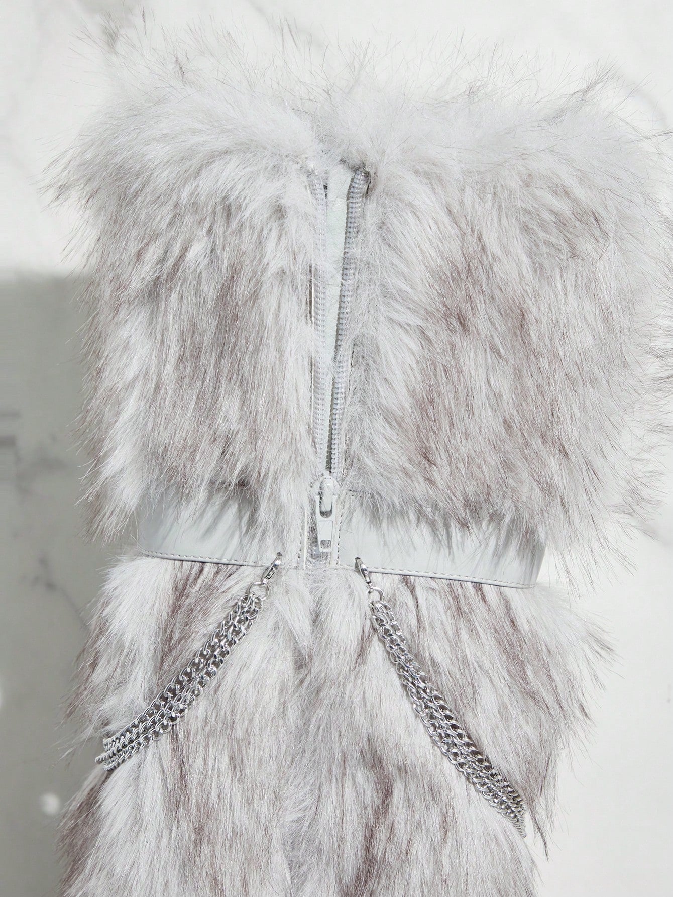 Pointed Toe Chain Decor Knee-High Boots - Body By J'ne