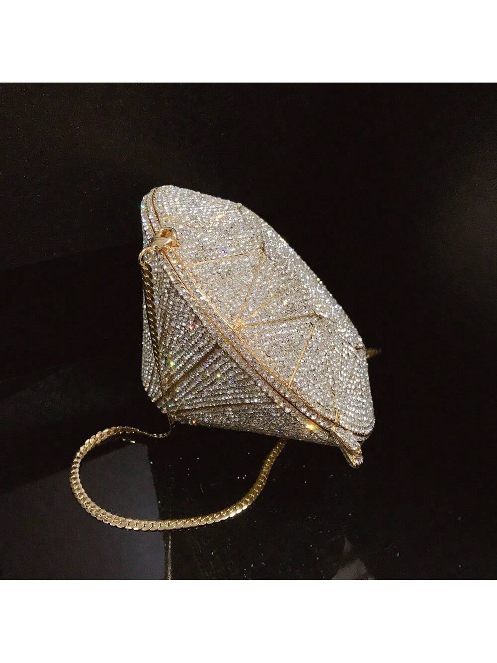 Rhinestone Evening Clutch - Body By J'ne