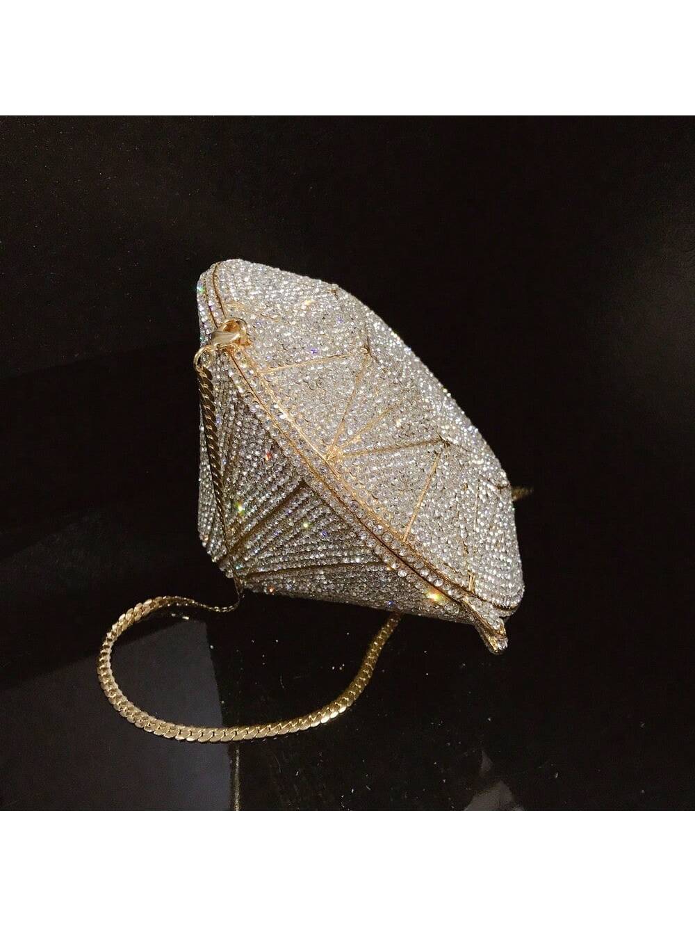 Rhinestone Evening Clutch