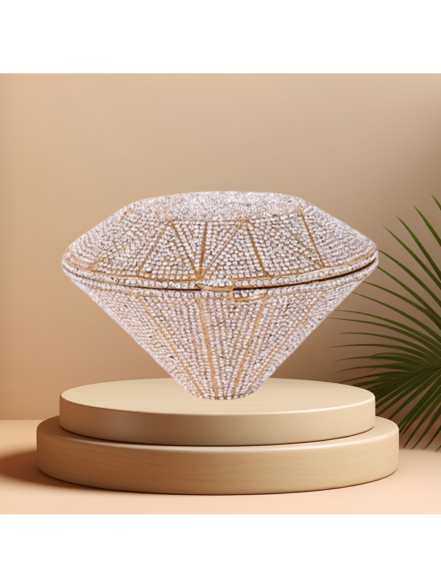 Rhinestone Evening Clutch - Body By J'ne