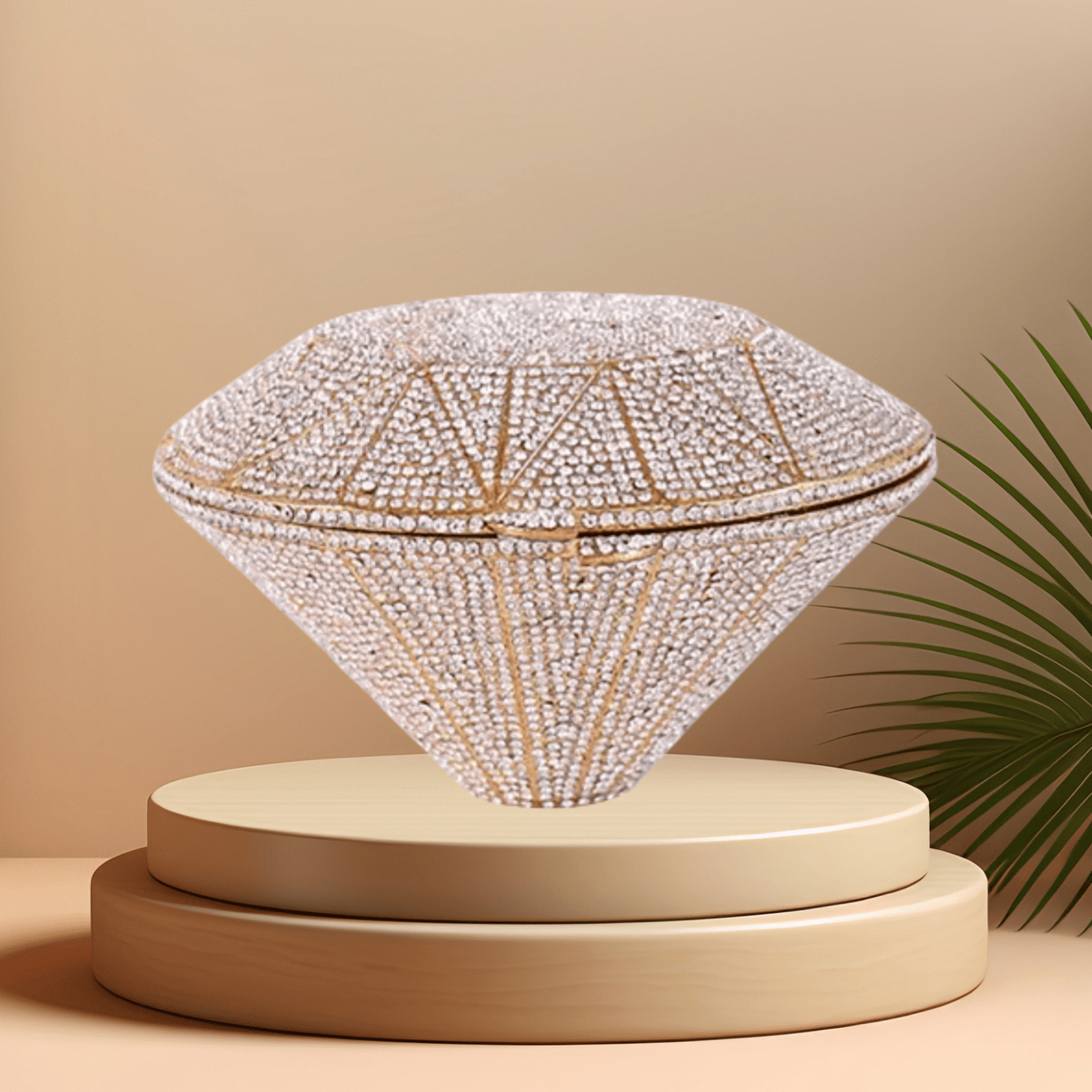 Rhinestone Evening Clutch - Body By J'ne