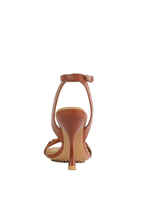 DAENERYS Mid Heeled Sandals - Body By J'ne