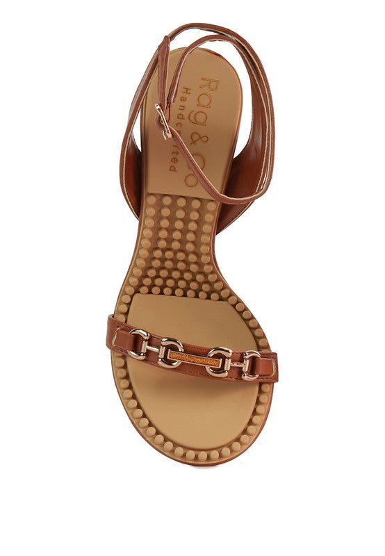 DAENERYS Mid Heeled Sandals - Body By J'ne