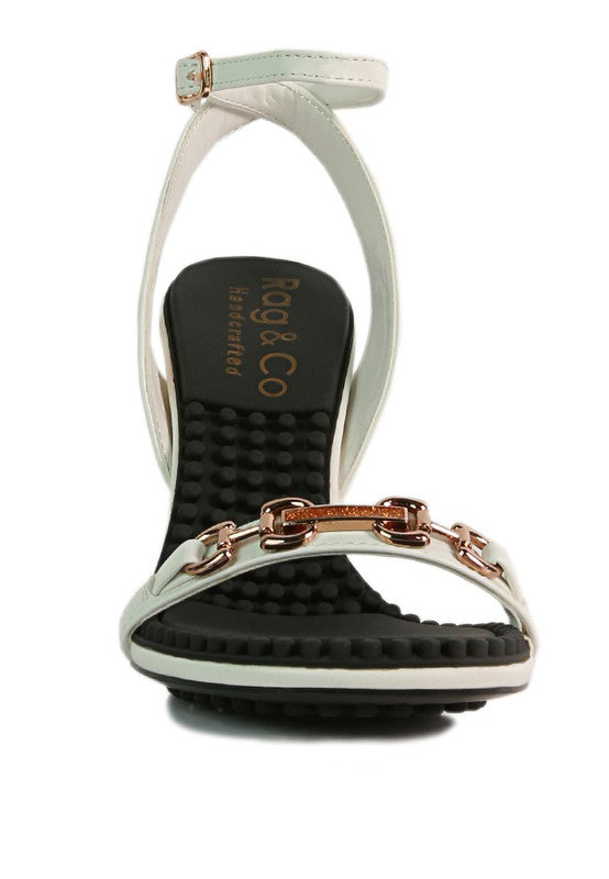 DAENERYS Mid Heeled Sandals - Body By J'ne