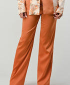 TRANSITION PRINT BLAZER AND PANT SUIT