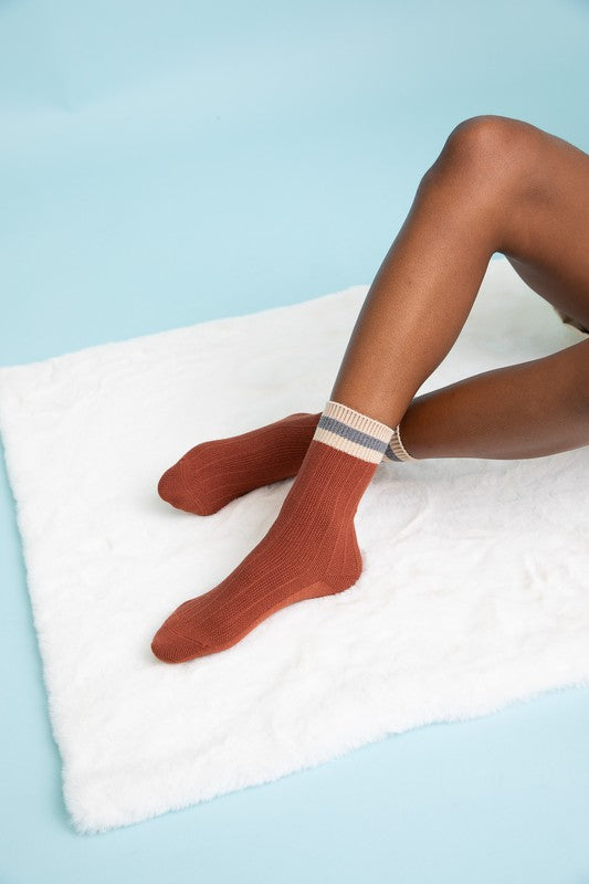 Color Block Socks - Body By J'ne