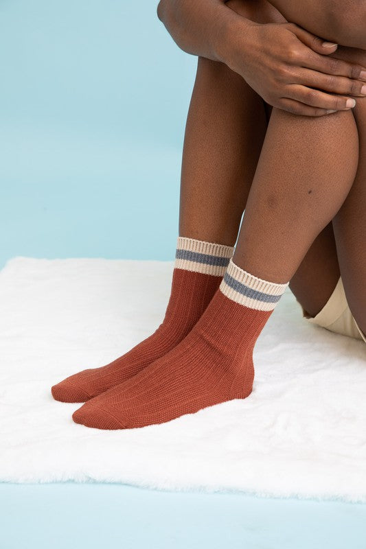 Color Block Socks - Body By J'ne