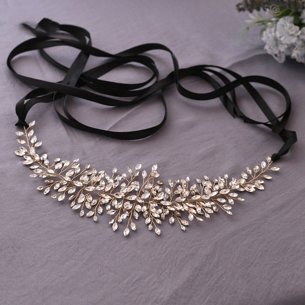 Luxury Rhinestone Girdle Belt - Body By J'ne