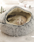 2 In 1 Dog And Cat Plush Bed - Body By J'ne