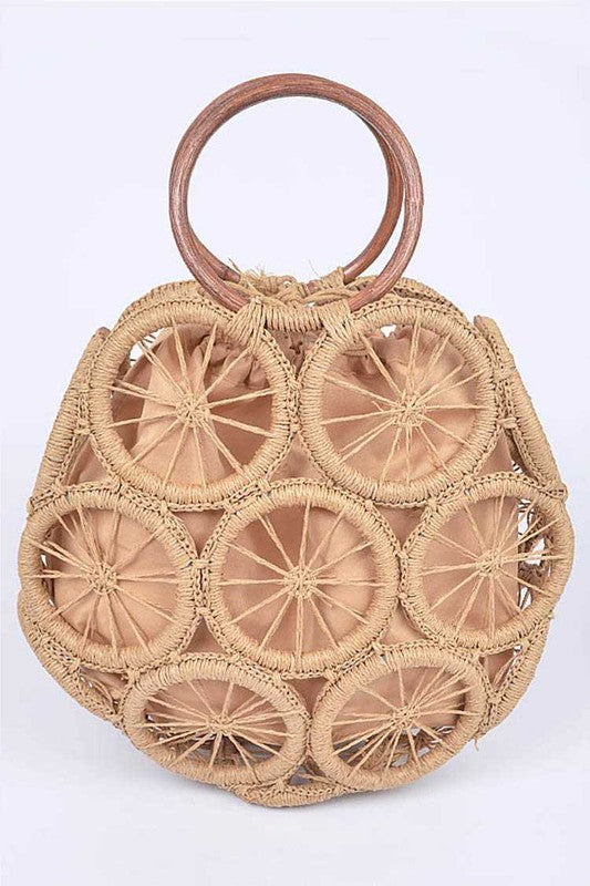 Weaved Cording Summer Clutch - Body By J'ne