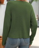 Round Neck Long Sleeve Sweater