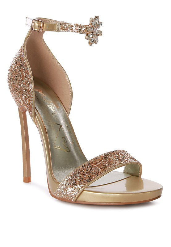 Straight Fire High Heel Glitter Stilettos - Body By J'ne