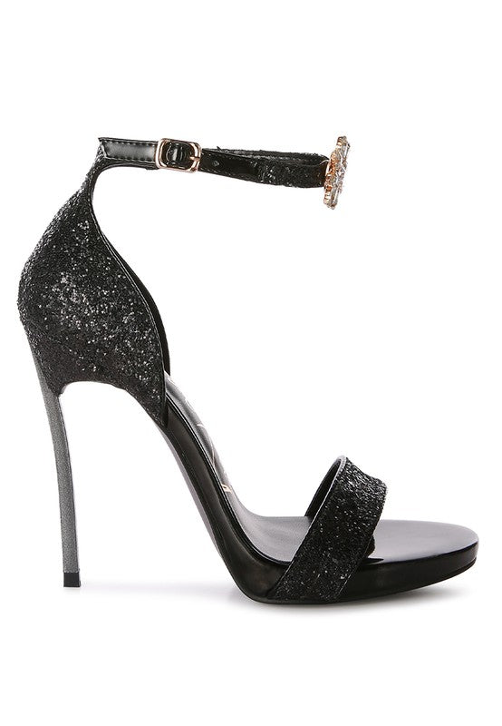 Straight Fire High Heel Glitter Stilettos - Body By J'ne