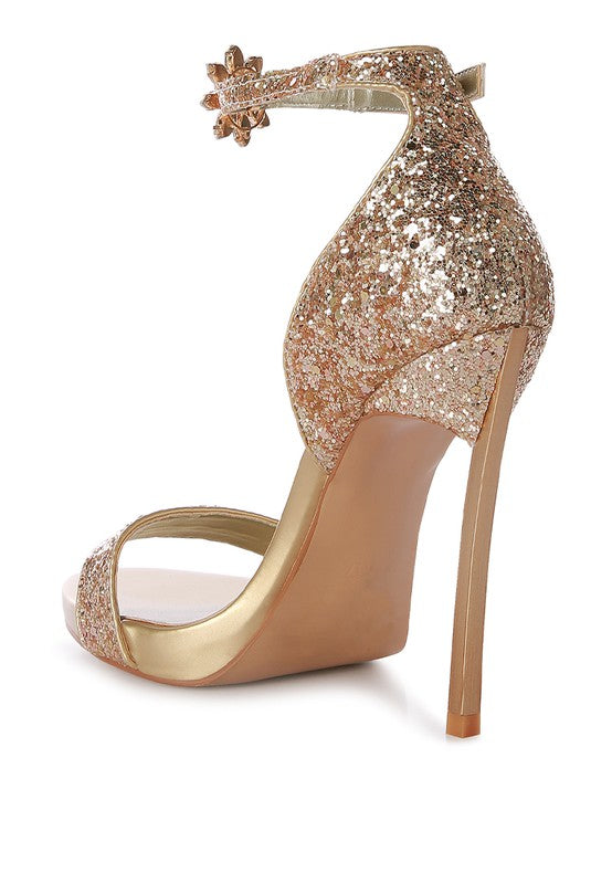 Straight Fire High Heel Glitter Stilettos - Body By J'ne