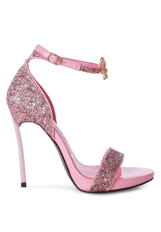 Straight Fire High Heel Glitter Stilettos - Body By J'ne