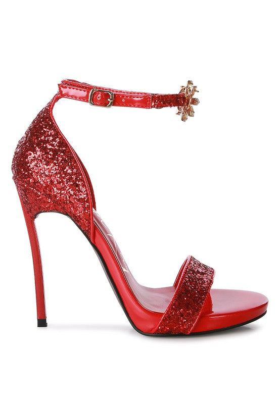 Straight Fire High Heel Glitter Stilettos - Body By J'ne
