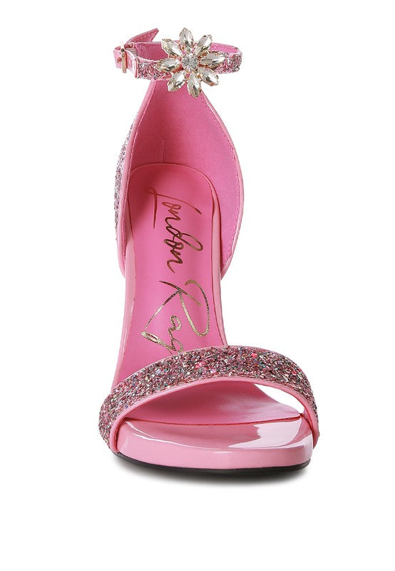 Straight Fire High Heel Glitter Stilettos - Body By J'ne