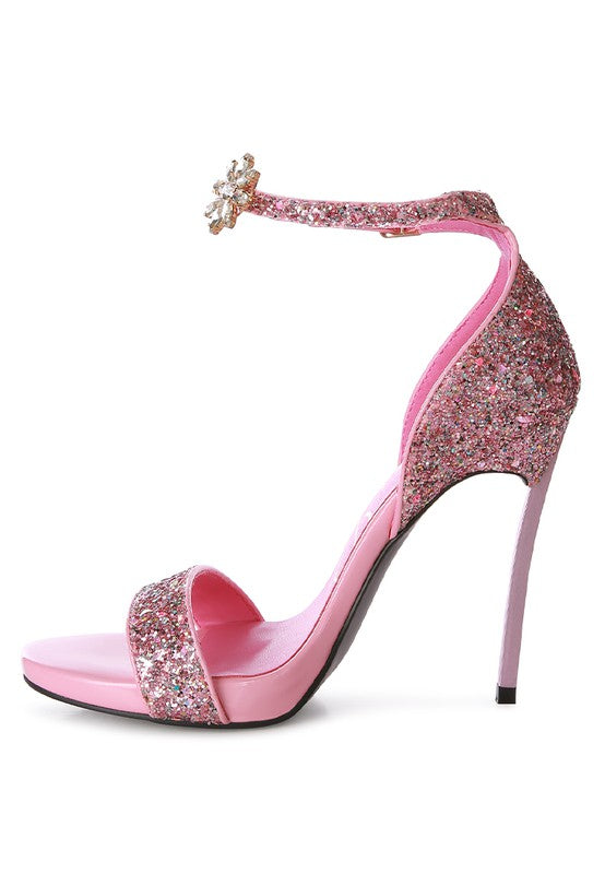 Straight Fire High Heel Glitter Stilettos - Body By J'ne