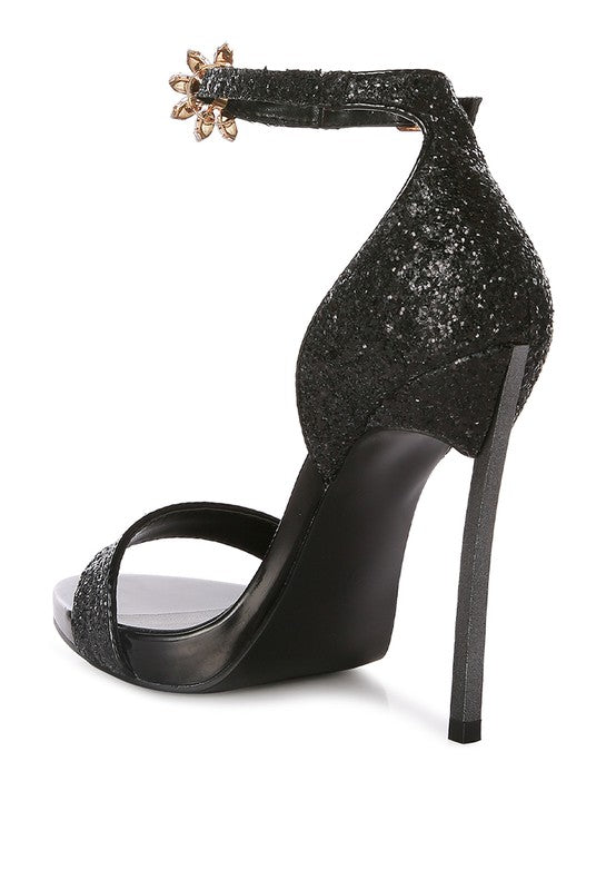 Straight Fire High Heel Glitter Stilettos - Body By J'ne