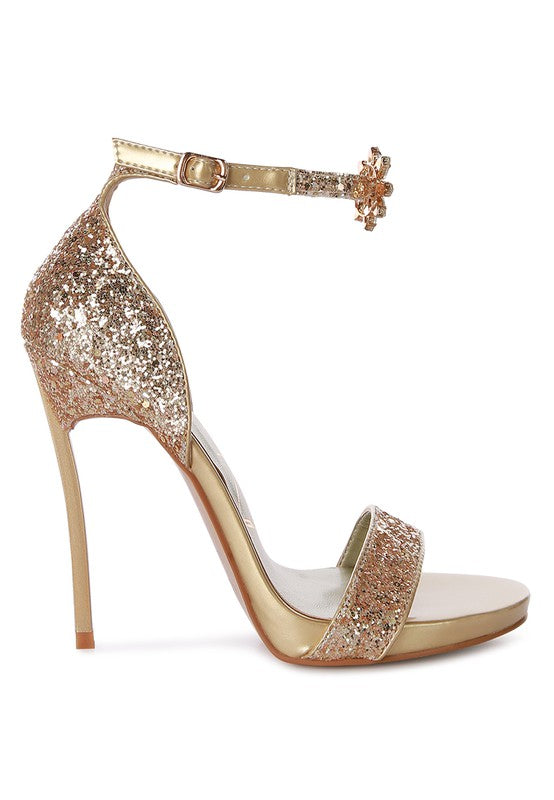 Straight Fire High Heel Glitter Stilettos - Body By J'ne