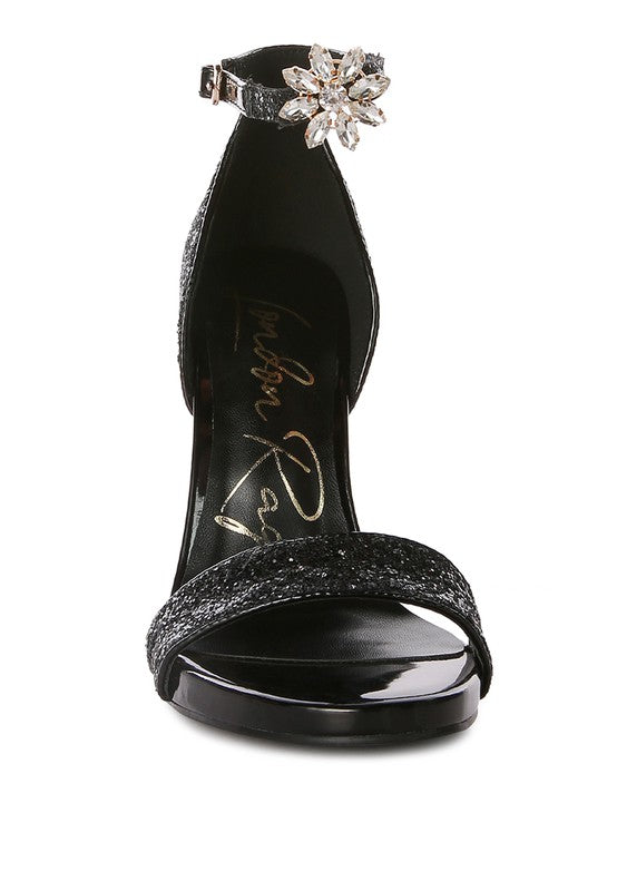 Straight Fire High Heel Glitter Stilettos - Body By J'ne