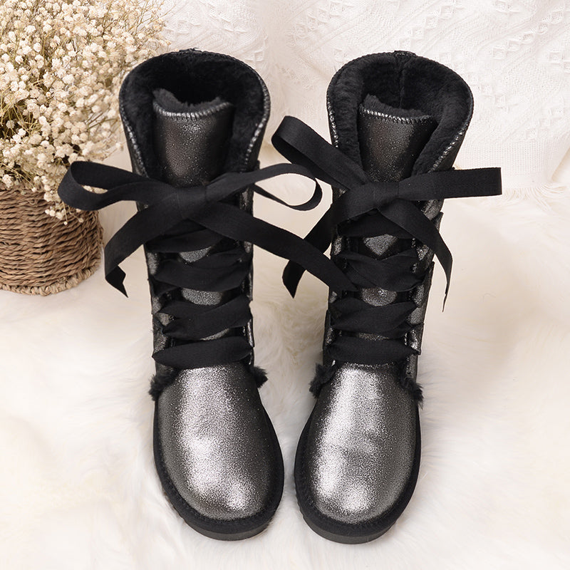 Beckham Faux Fur Snow Boots - Body By J'ne