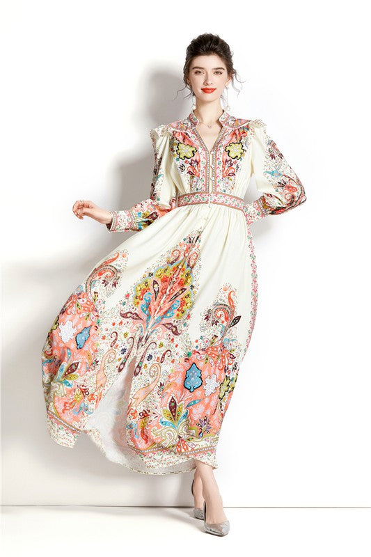 SERVING LOOKS MAXI DRESS - Body By J'ne