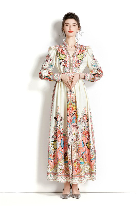 SERVING LOOKS MAXI DRESS - Body By J'ne