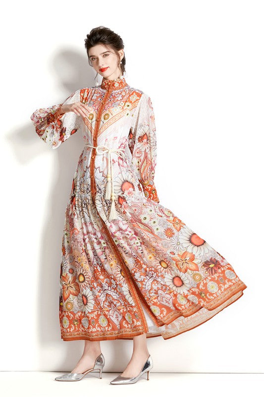 SERVING LOOKS MAXI DRESS - Body By J'ne