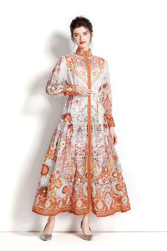 SERVING LOOKS MAXI DRESS - Body By J'ne