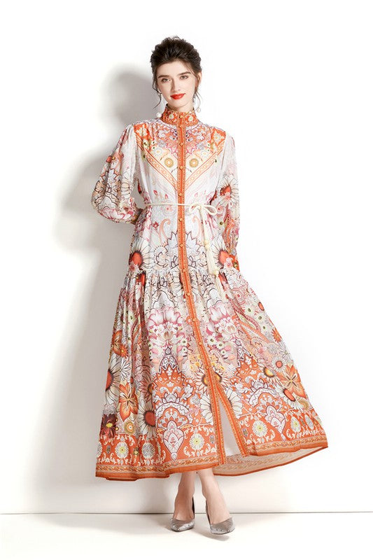 SERVING LOOKS MAXI DRESS - Body By J'ne