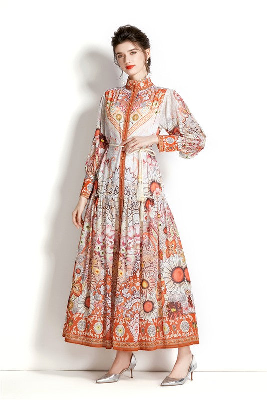 SERVING LOOKS MAXI DRESS - Body By J'ne