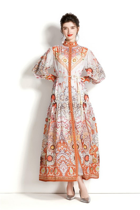 SERVING LOOKS MAXI DRESS - Body By J'ne