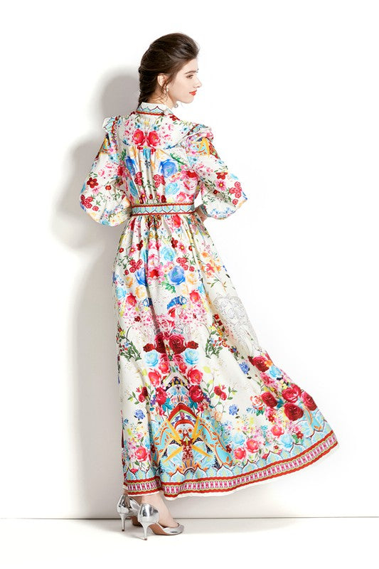 SERVING LOOKS MAXI DRESS - Body By J'ne