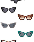 Retro Square Vintage Fashion Cat Eye Sunglasses