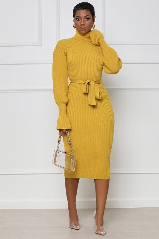 NORI LONG MAXI SWEATER DRESS - Body By J'ne