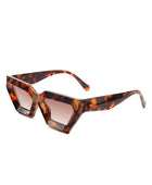 Retro Square Chunky Cat Eye Fashion Sunglasses