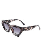 Retro Square Chunky Cat Eye Fashion Sunglasses