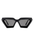 Retro Square Chunky Cat Eye Fashion Sunglasses