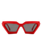 Retro Square Chunky Cat Eye Fashion Sunglasses